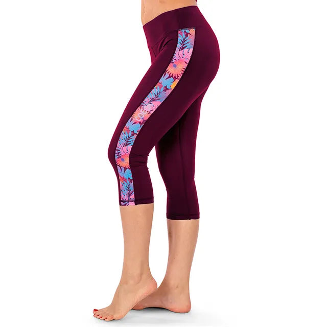 Womens 3/4 Swim Tights