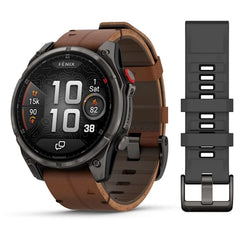 Fenix 8 Pro LTE Sapphire Carbon Gray Chestnut Leather 51MM
