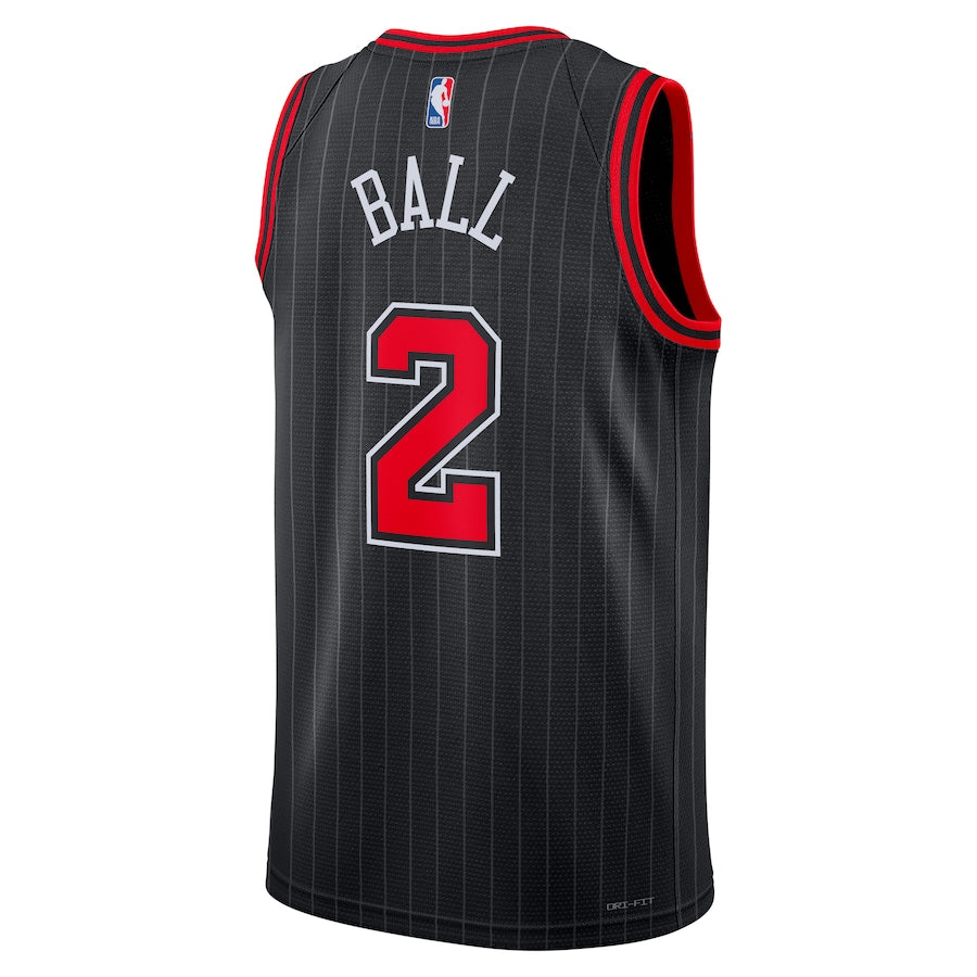 Mens Chicago Bulls Lonzo Ball Statement Replica Jersey