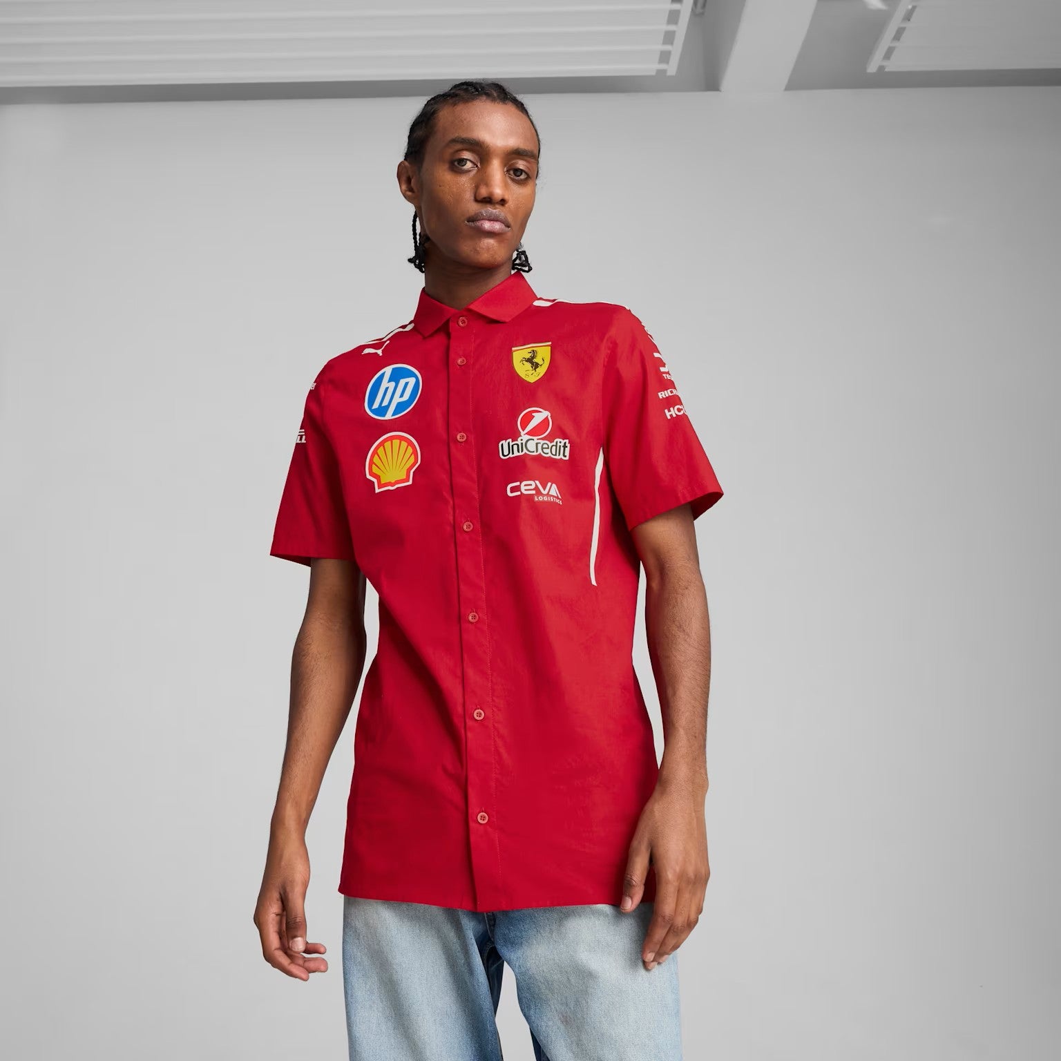 Mens Scuderia Ferrari Team Shirt
