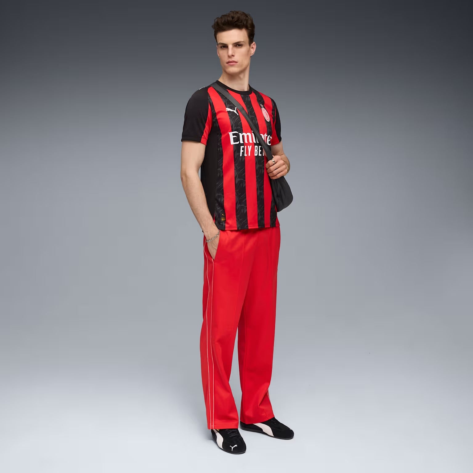 Mens Ac Milan Home Replica Jersey