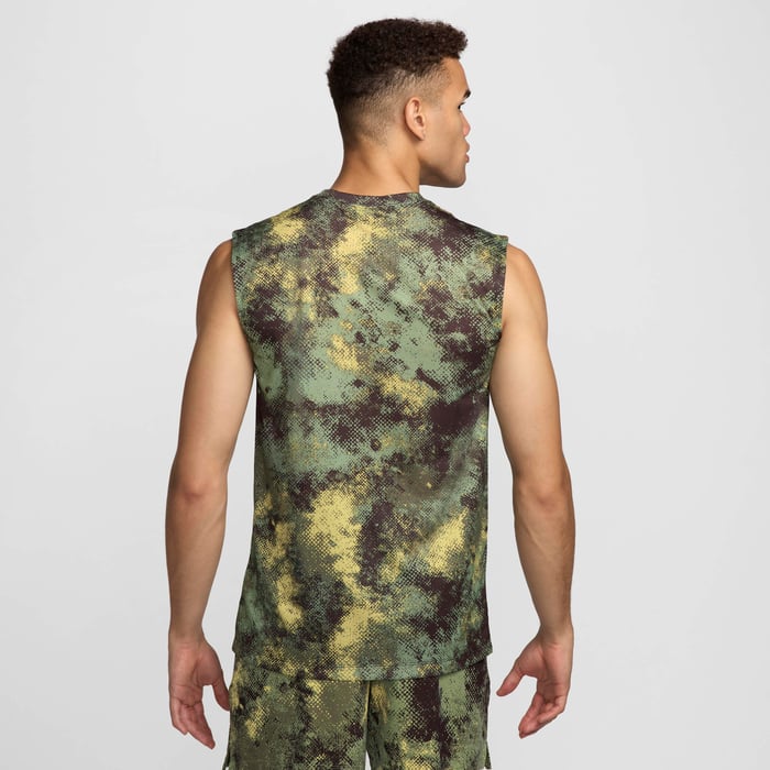 Mens Dri-Fit Legend Printed Camo Tank