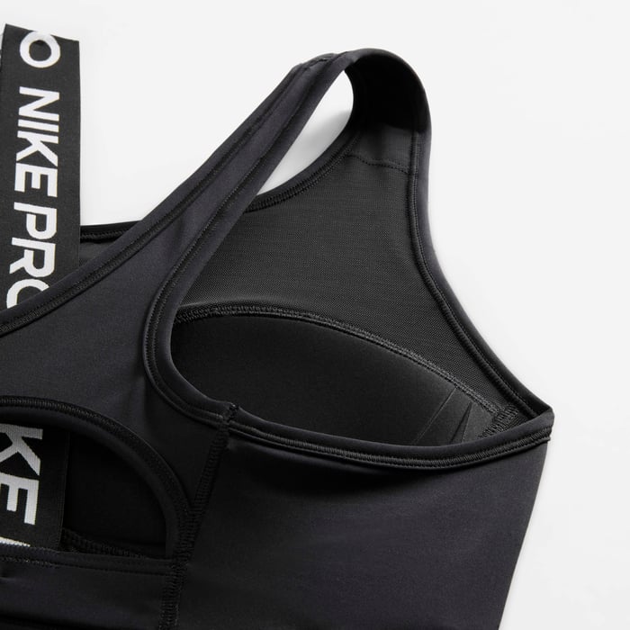 Womens Pro Swoosh Asymmetrical Medium Support Bra