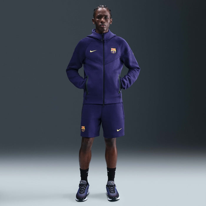 Mens FC Barcelona 25/26 Tech Fleece Hoody