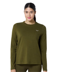 Womens Essential Full Sleeves Tee