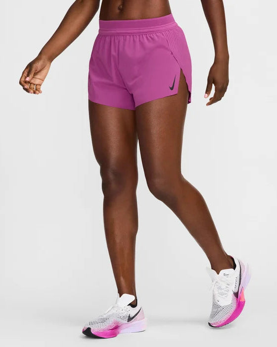Womens Running Aeroswift Advance Mid Rise 3" Shorts