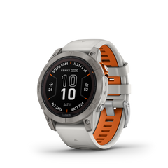 Fenix 7 Pro Sapphire Solar Titanium Gray Ember Orange Band