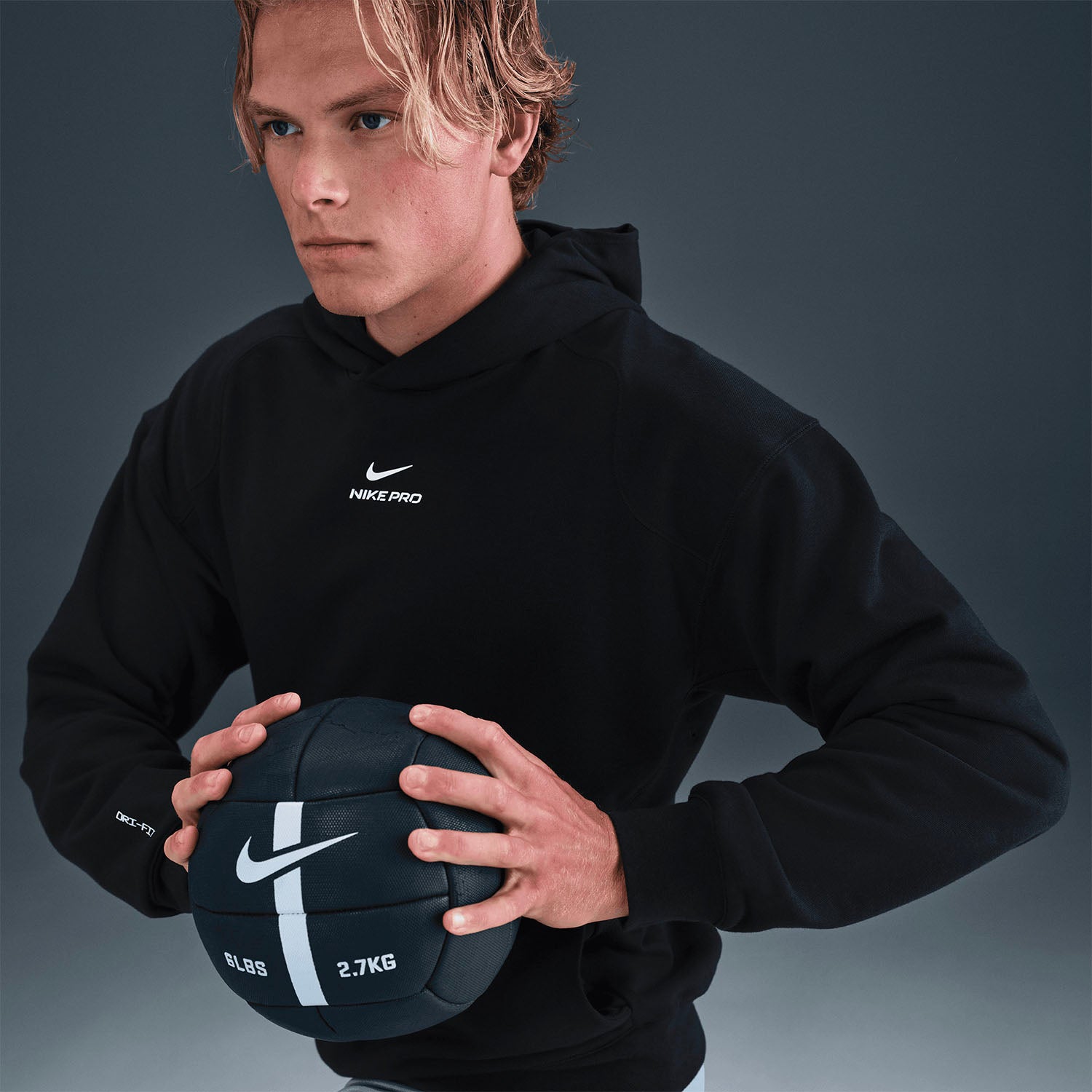 Mens Dri-Fit Pro Midlayer Hoodie