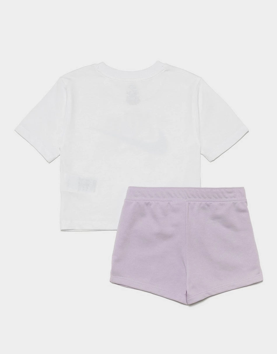 Gilrs Wild Flower Jersey French Terry Set