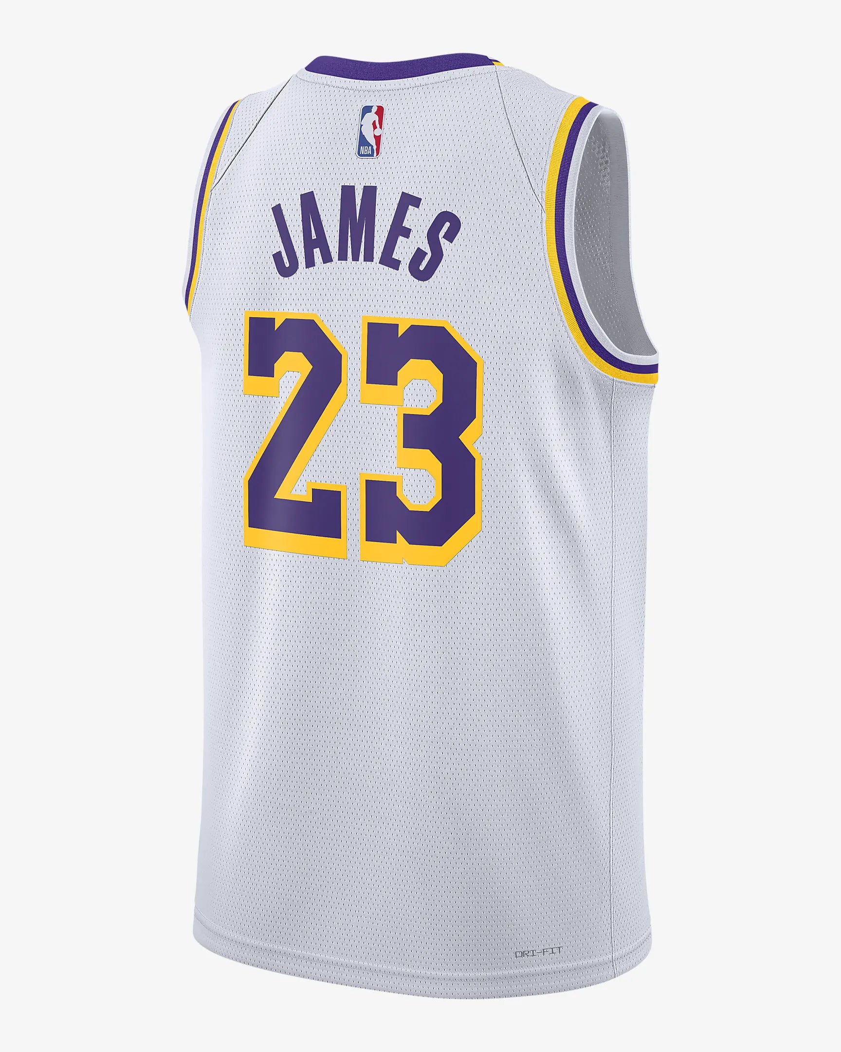 Mens Los Angeles Lakers Lebron James Swingman Replica Jersey