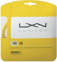 Luxilon 4G 130 Yellow Tennis string