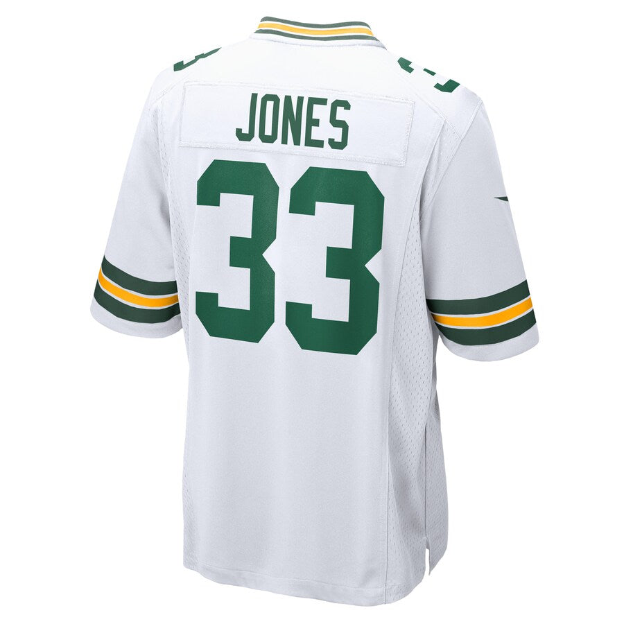 Mens Green Bay Packers Aaron Jones Road Game Jersey