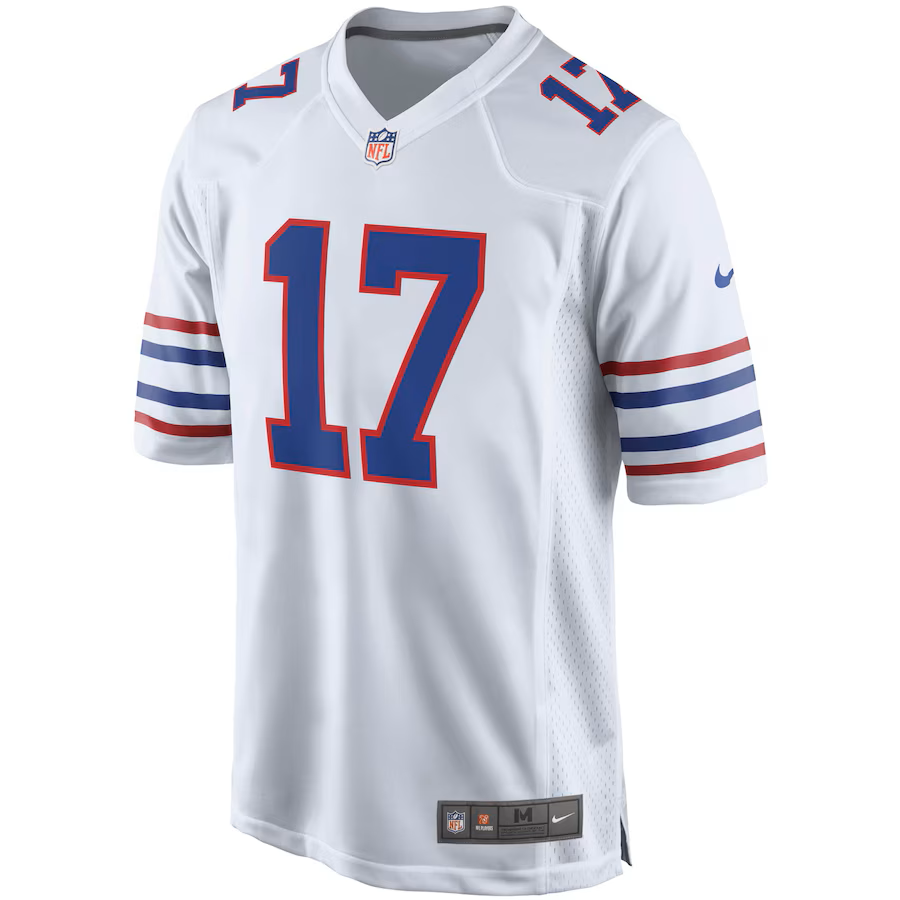 Mens Buffalo Bills Josh Allen Road Game Jersey