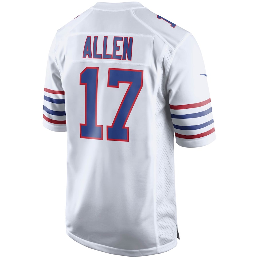 Mens Buffalo Bills Josh Allen Road Game Jersey
