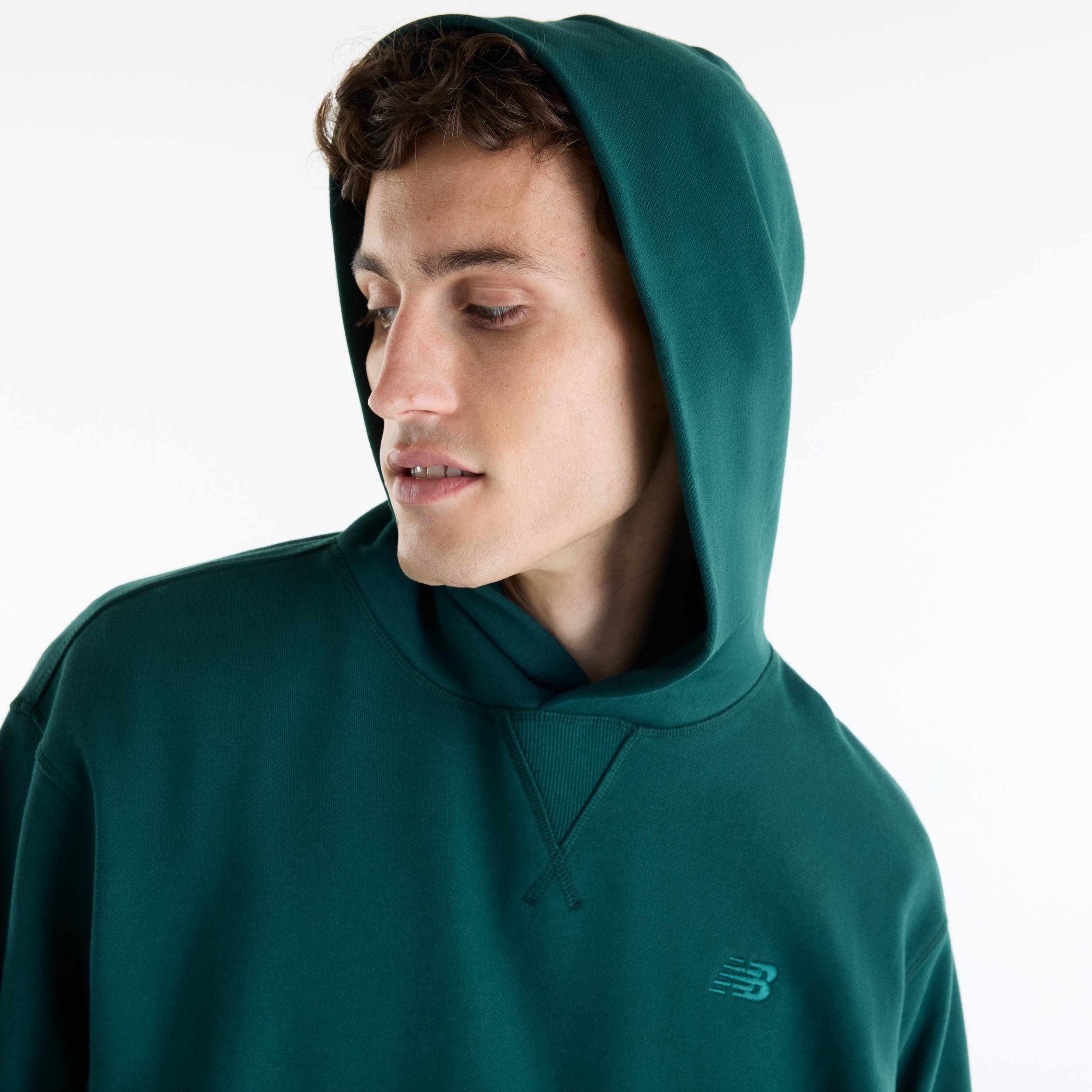 Mens Athlectics French Terry Pullover Hoodie