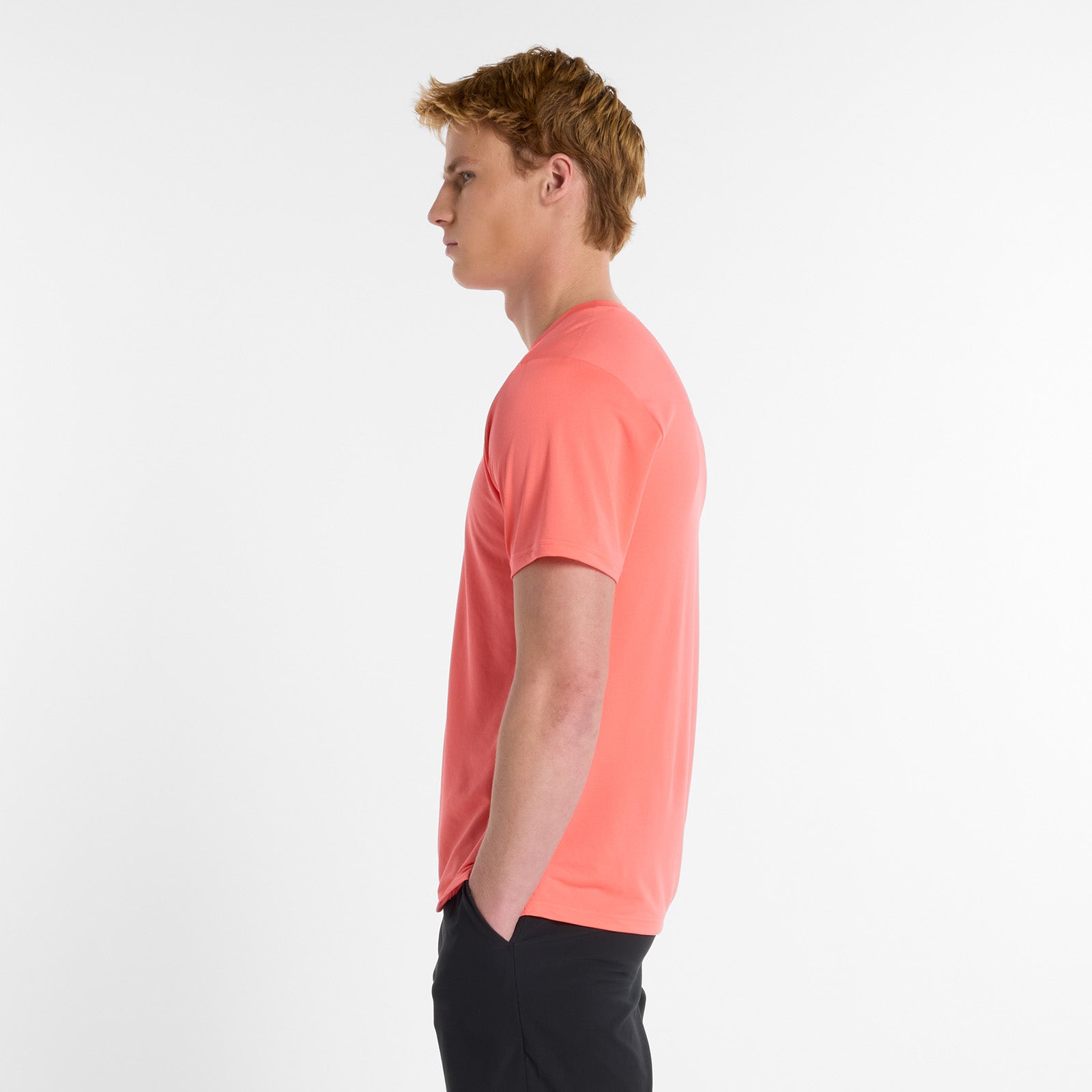 Mens Sport Short Sleeve Running T-Shirt