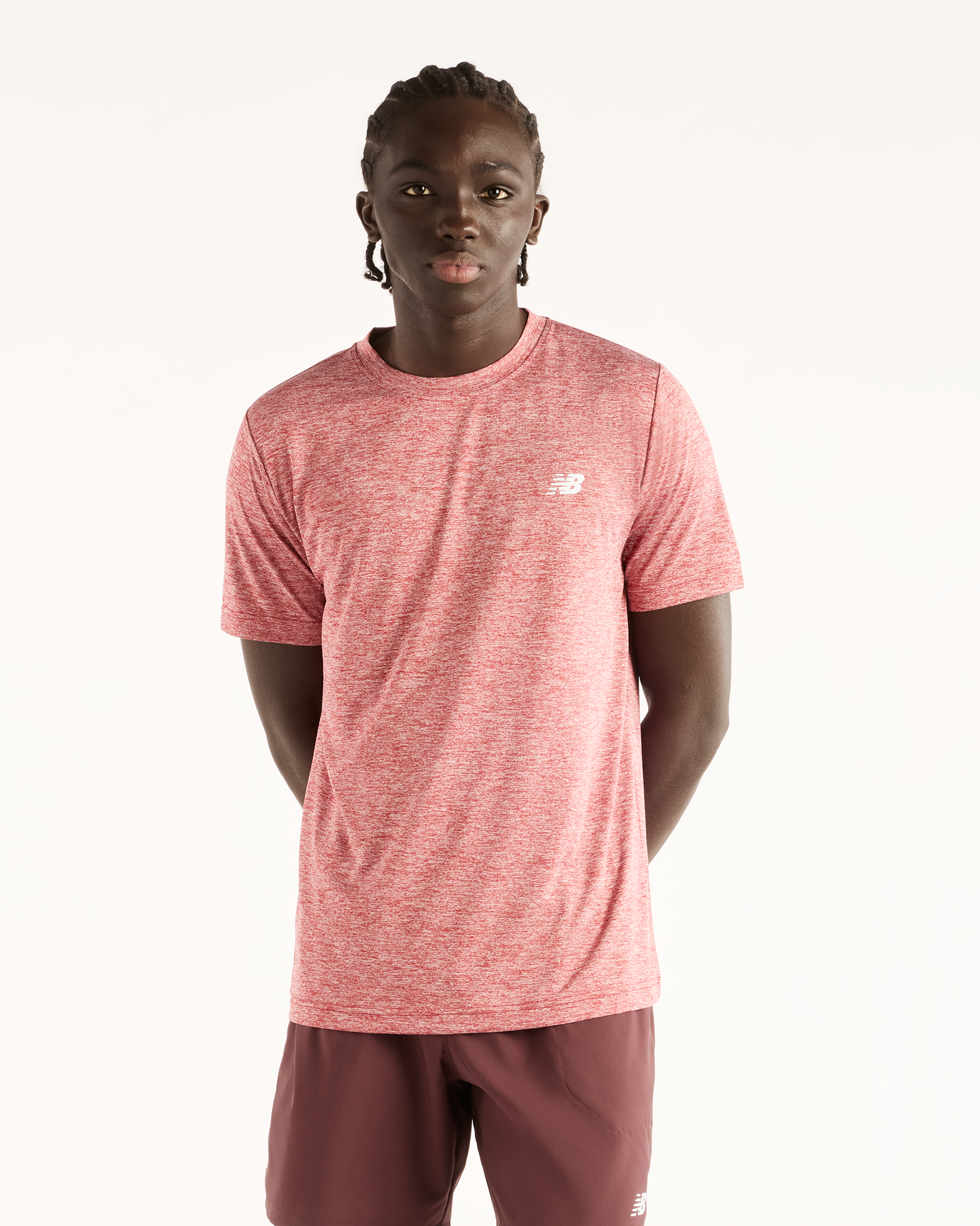 Mens Sport Essentials Running Short Sleeve T-Shirt