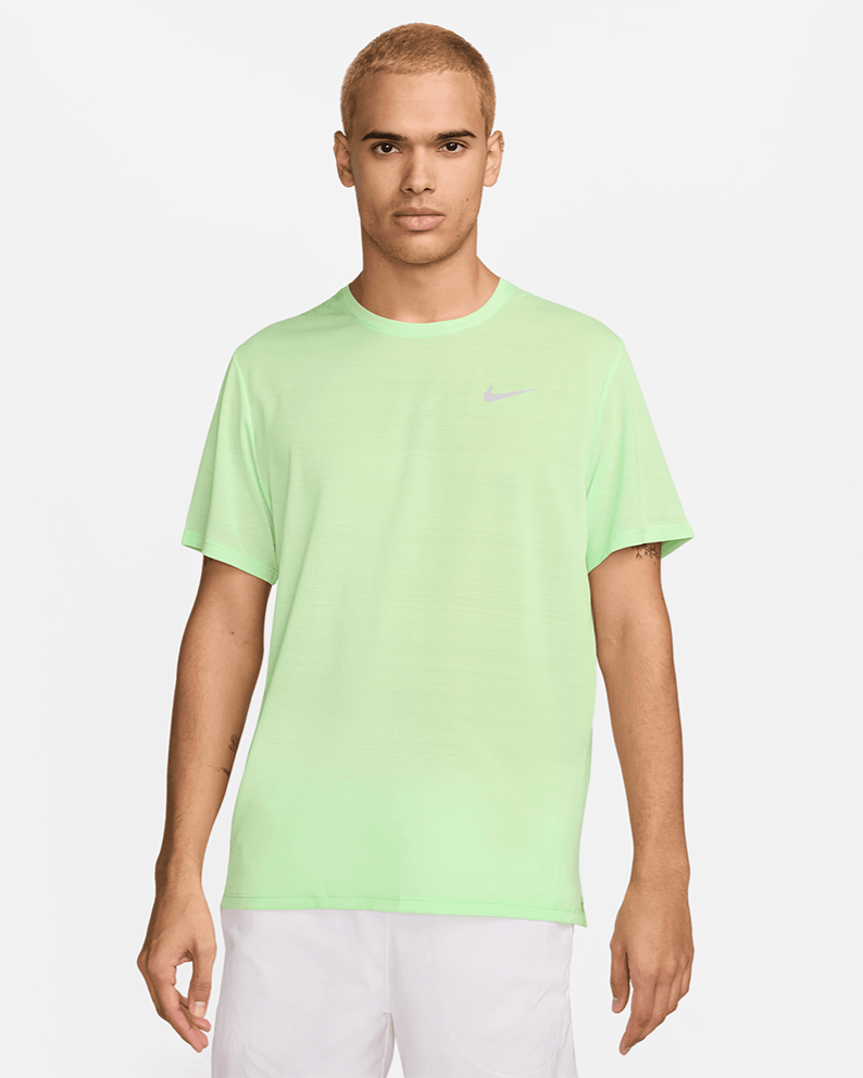 Mens Dri-Fit Miler Breathe Short Sleeve T-Shirt