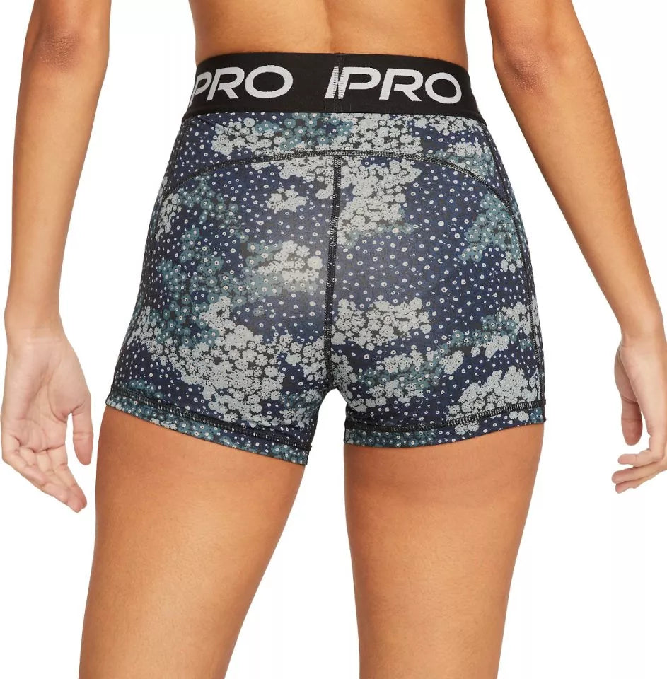 Womens Pro Dri-Fit Printed Fitted 3" Shorts