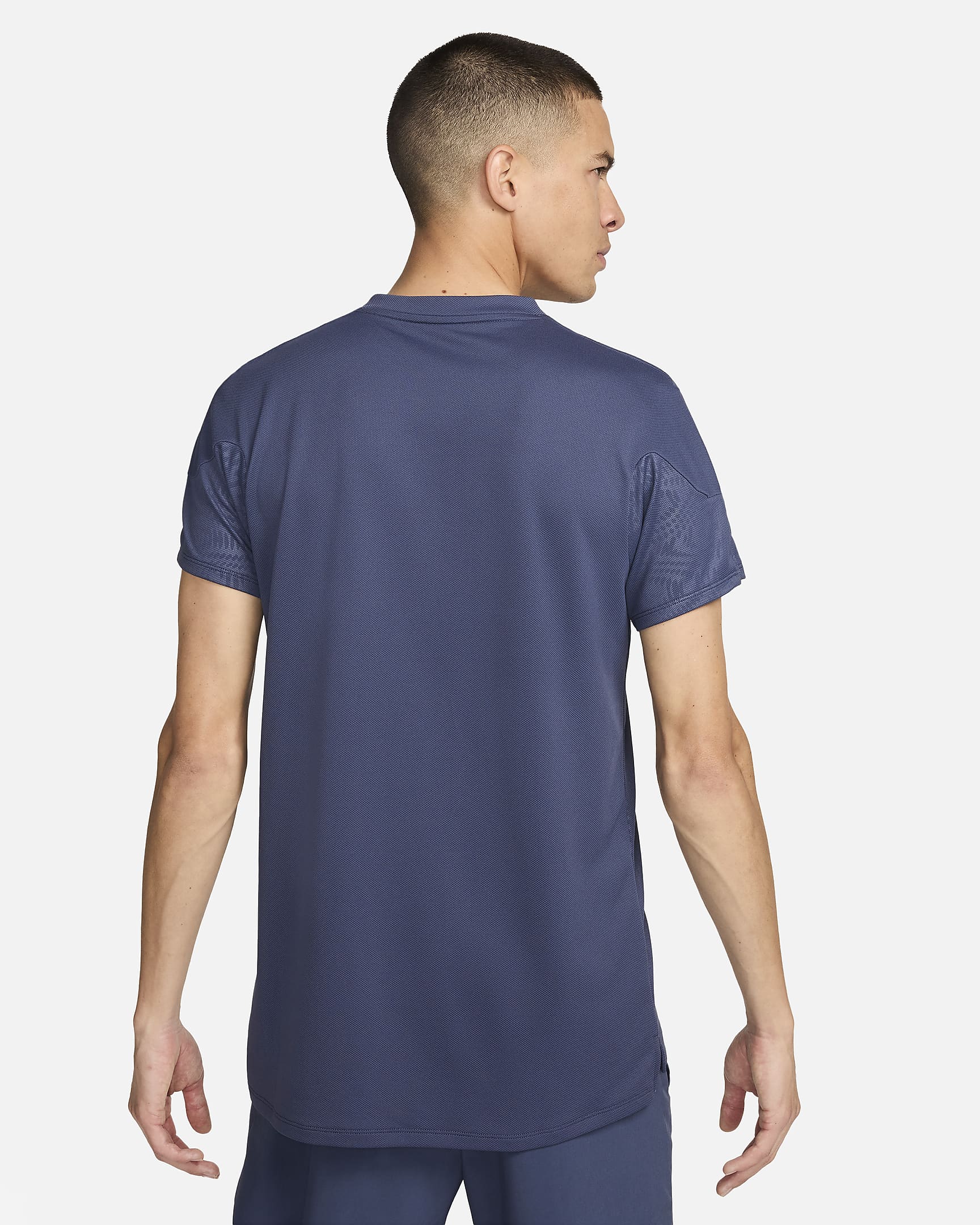 Mens Dri-Fit Slam Tennis Short Sleeve T-Shirt