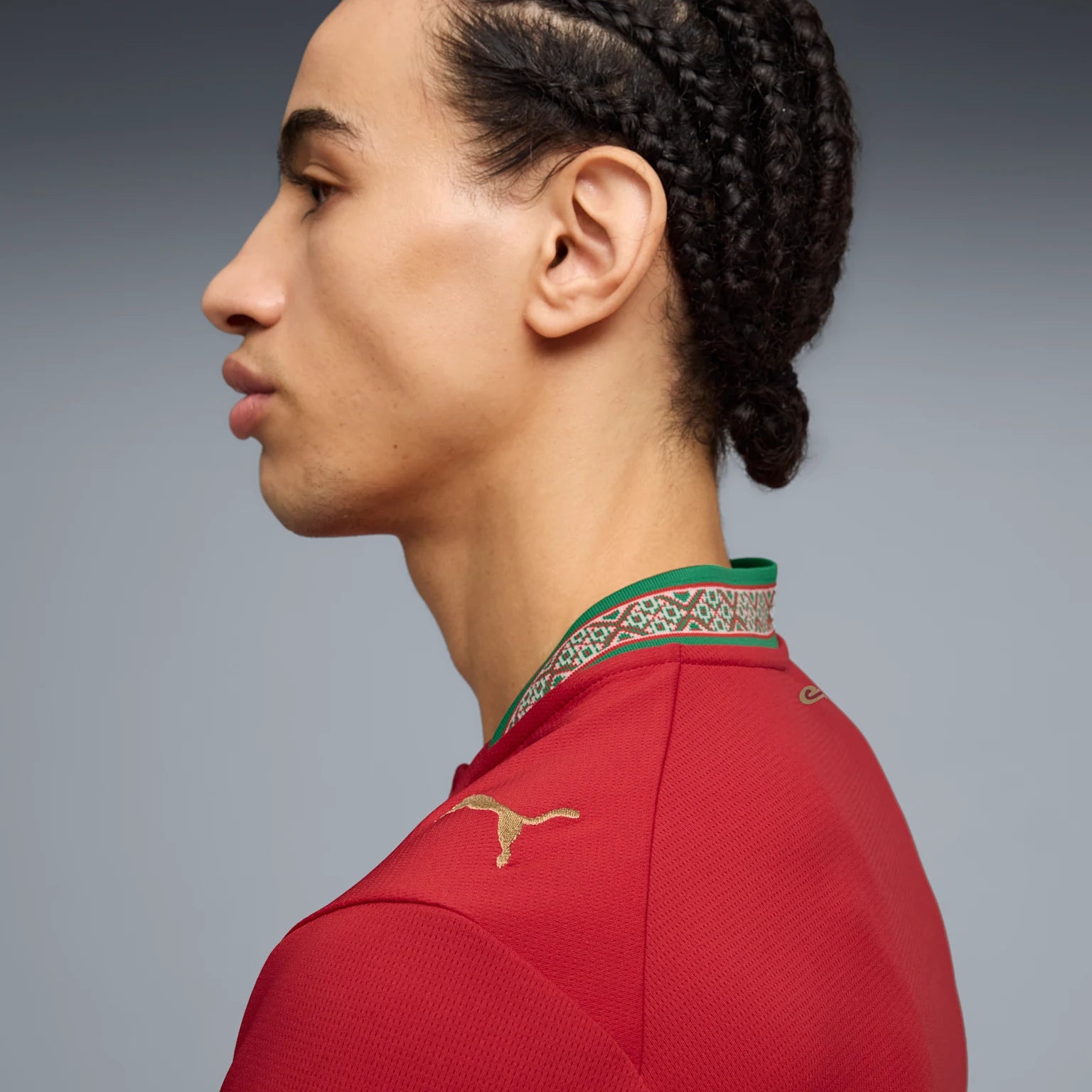 Mens Morocco FRMF Home 25/26 Replica Jersey