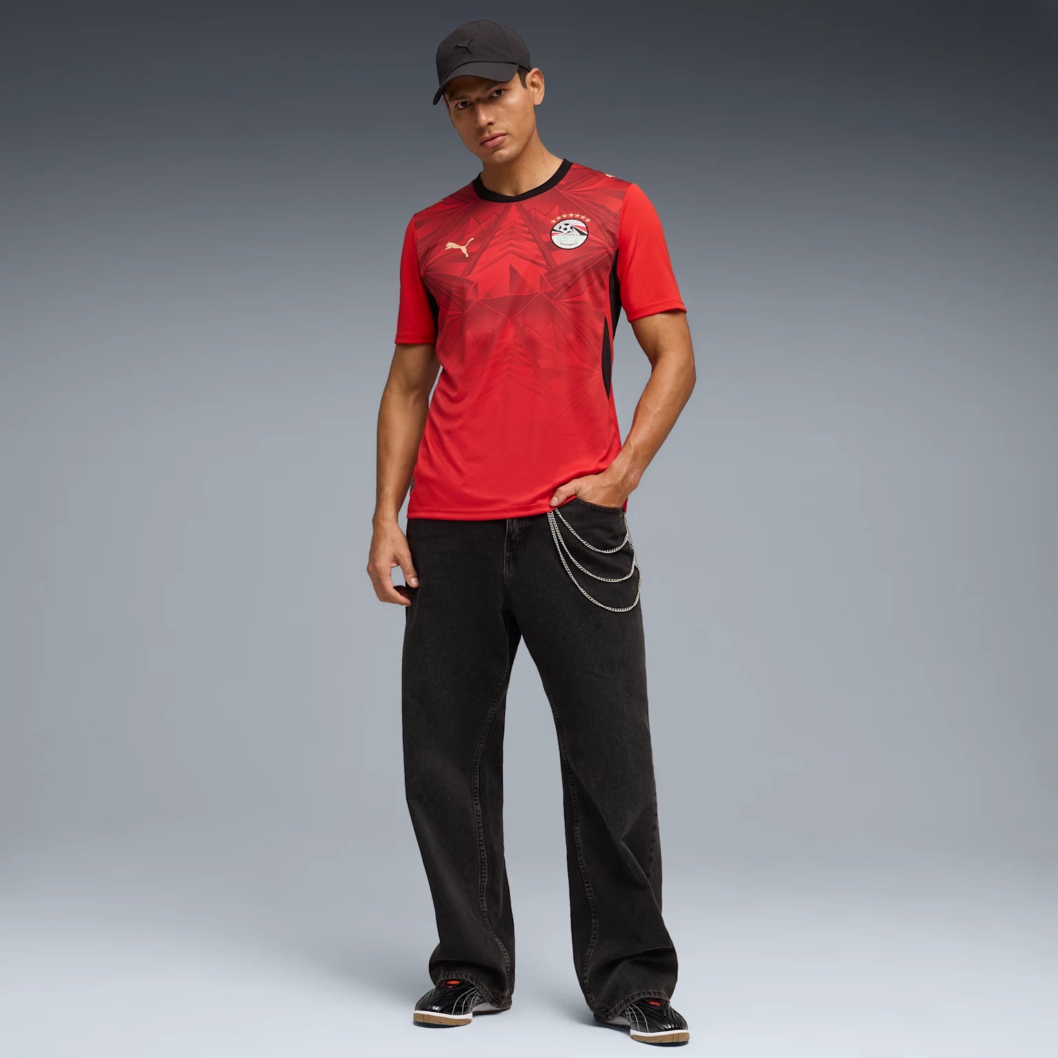 Mens Egypt EFA Home 25/26 Replica Jersey