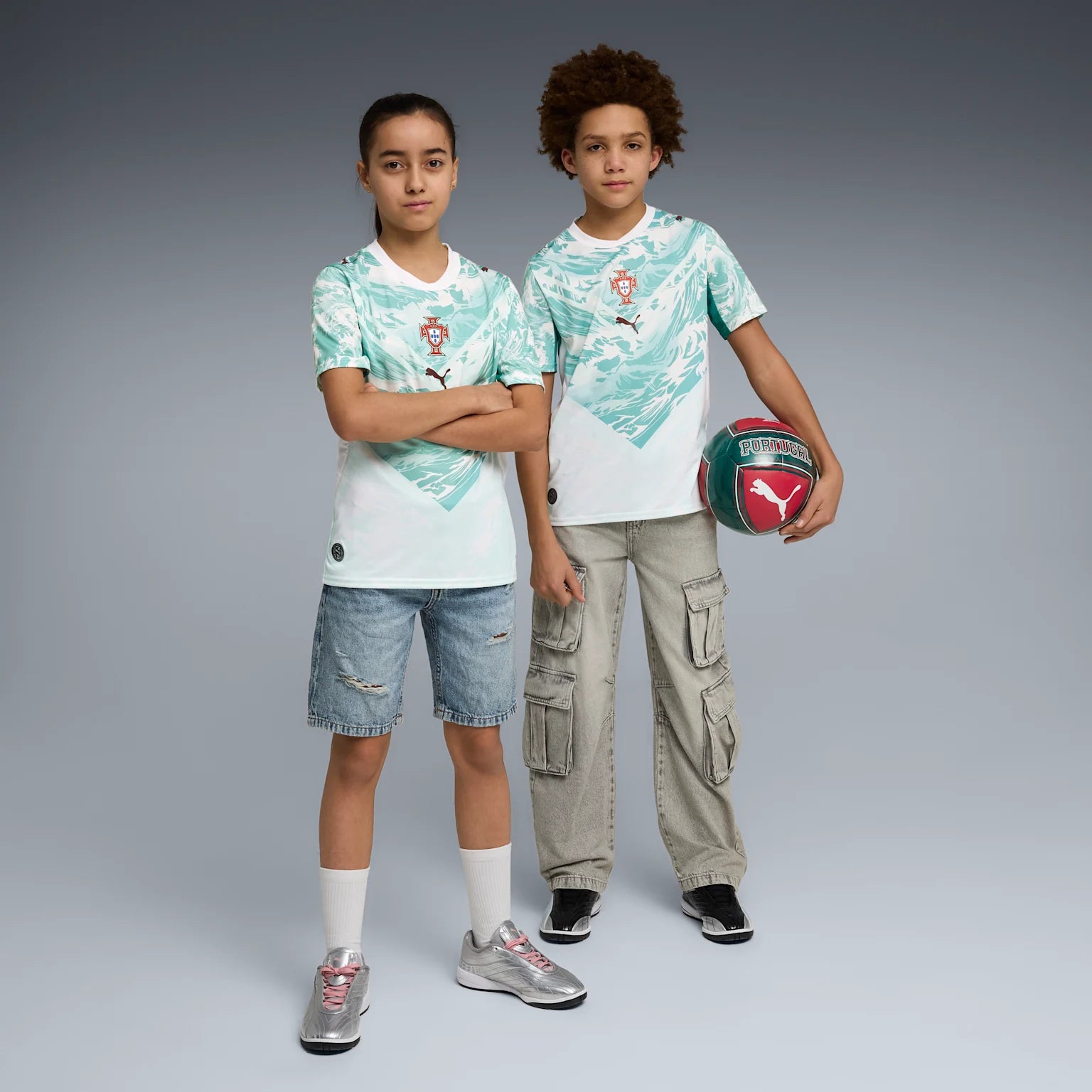 Junior Portugal FPF Away 25/26 Replica Jersey