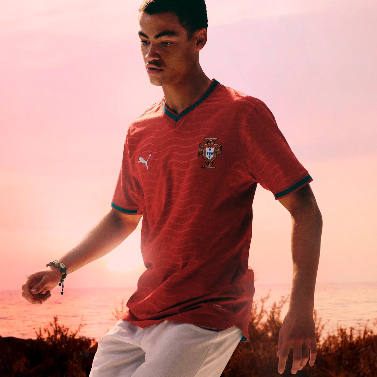 Junior Portugal FPF Home 25/26 Replica Jersey