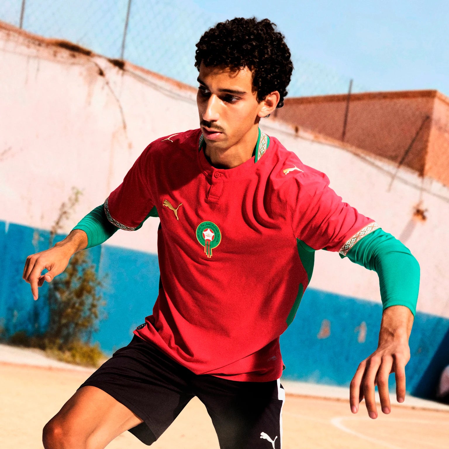 Junior Morocco FRMF Home 25/26 Replica Jersey