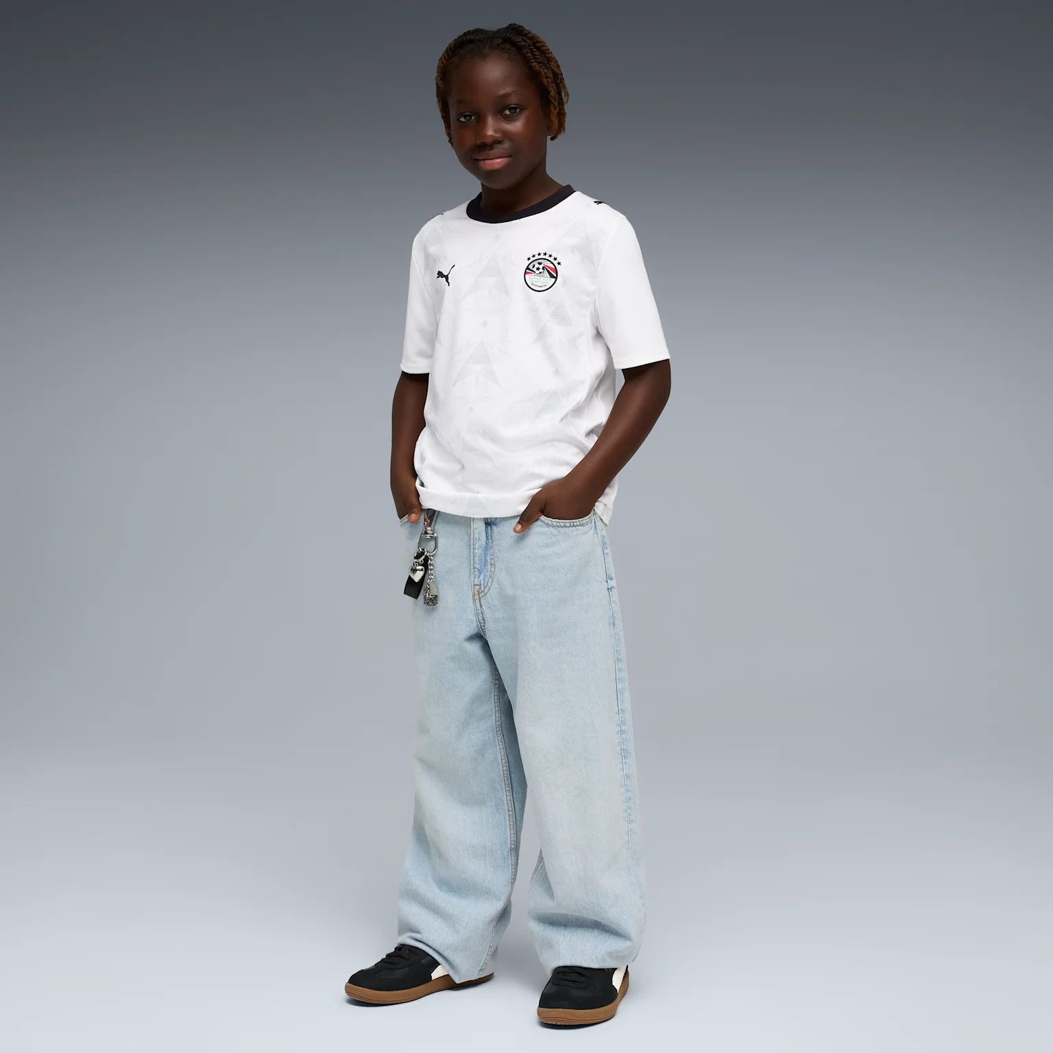 Junior Egypt EFA Away 25/26 Replica Jersey