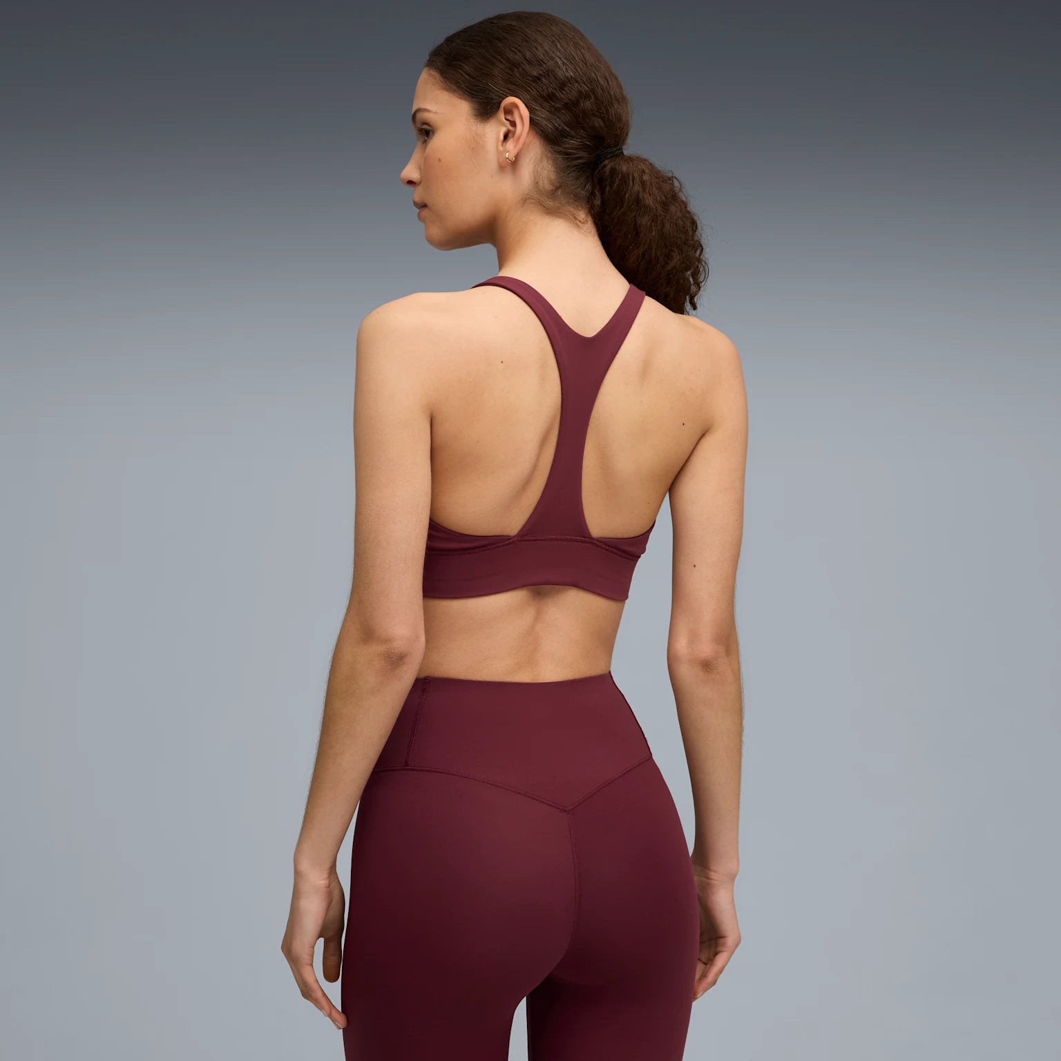 Womens Hyrox Shapeluxe High Neck Medium Support Bra