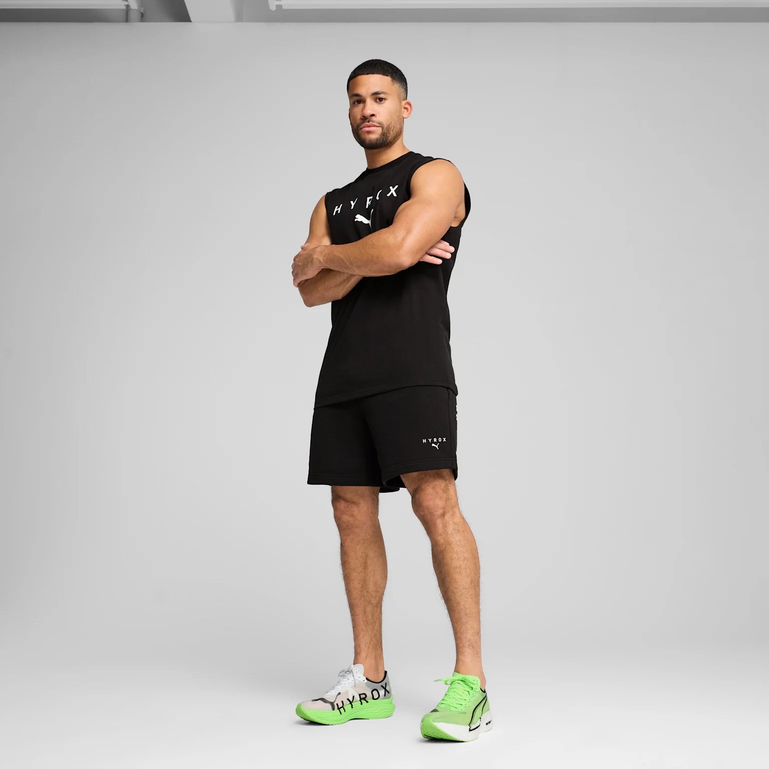 Mens Hyrox Cutoff Tank