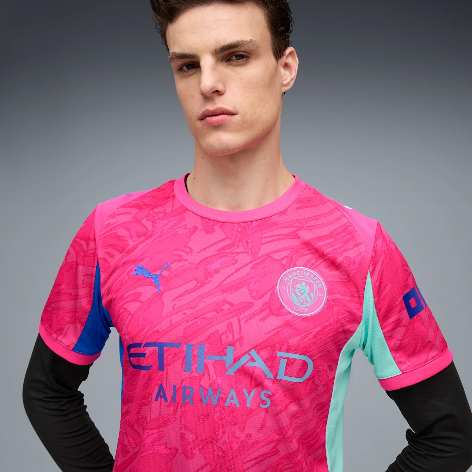 Mens Manchester City Goalkeeper SS Replica Jersey