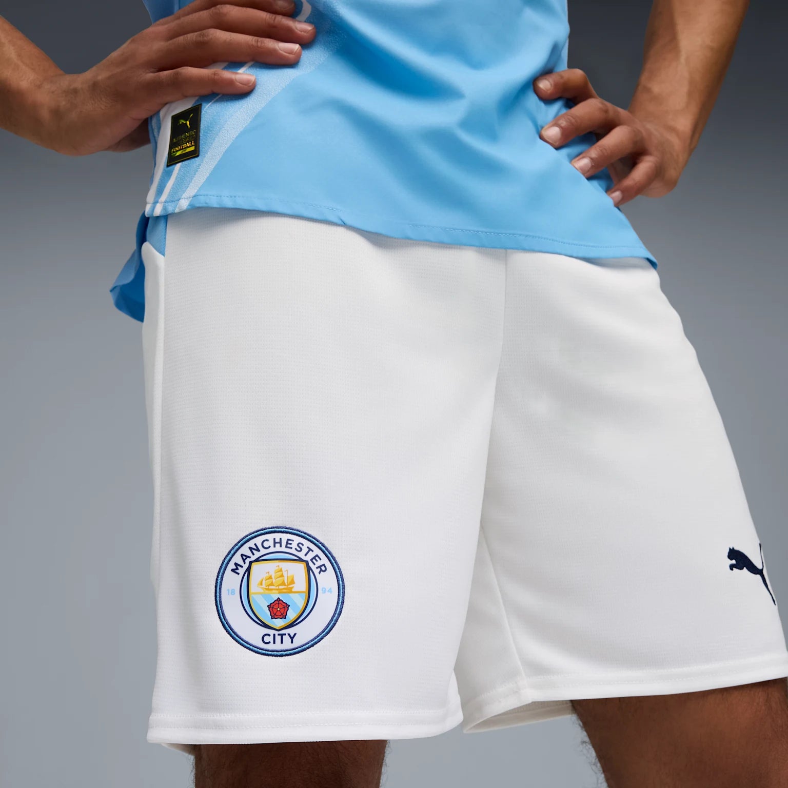 Mens Manchester City Home Replica Shorts