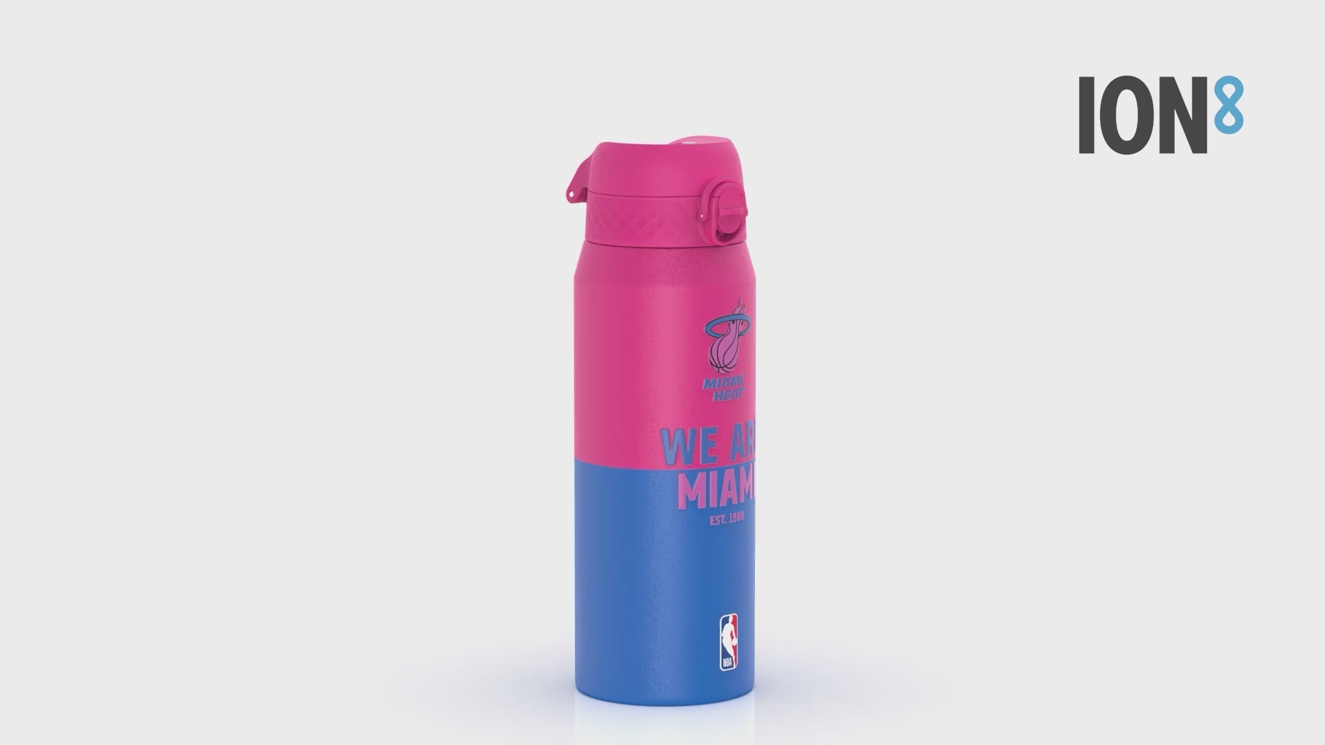 Miami Heat 50 Series 750ml Insulated Water Bottle