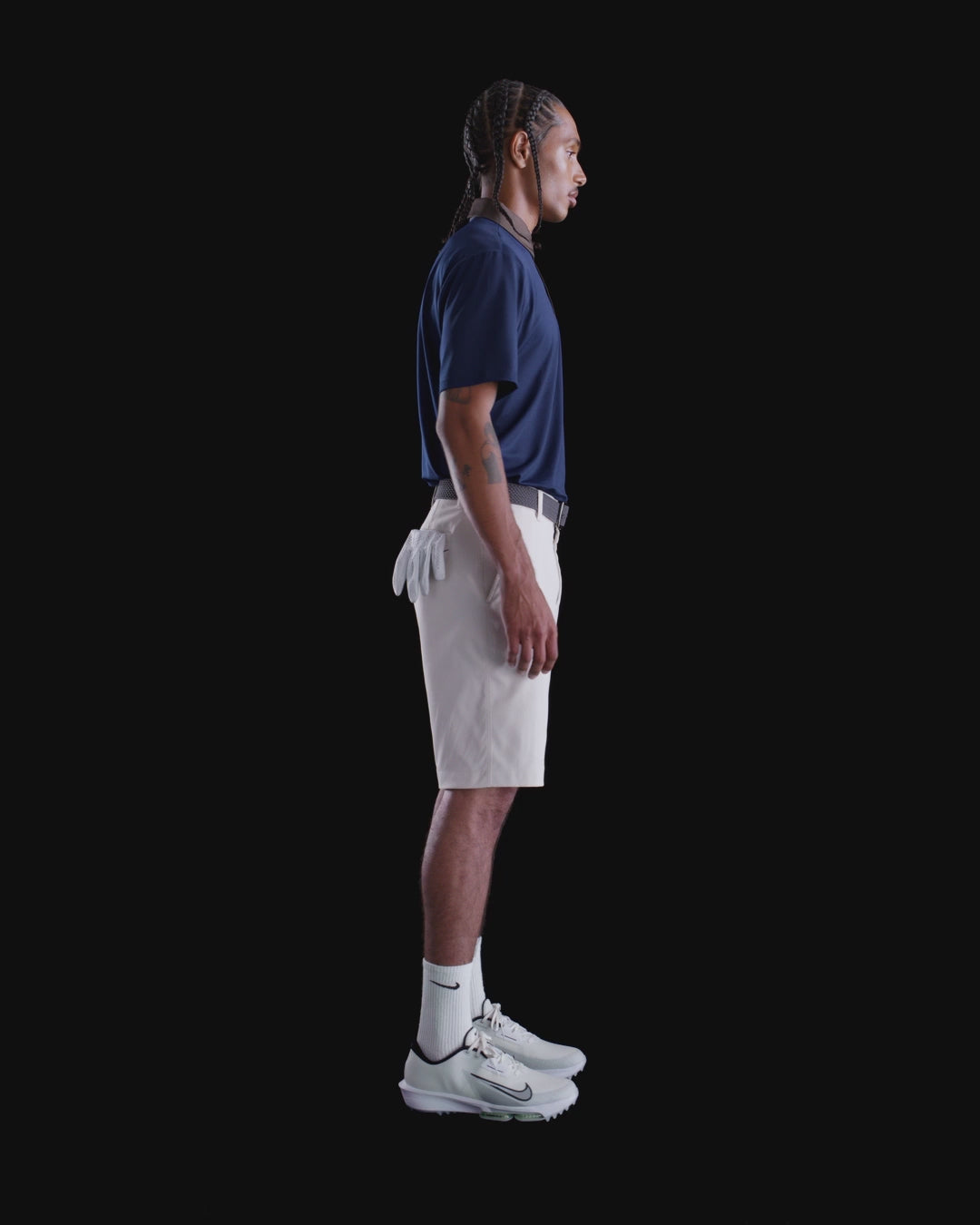 Mens Dri-Fit Tour Contrast Golf Polo