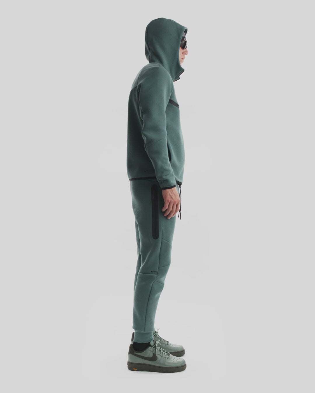 Mens Tech Fleece Full Zip Jacket