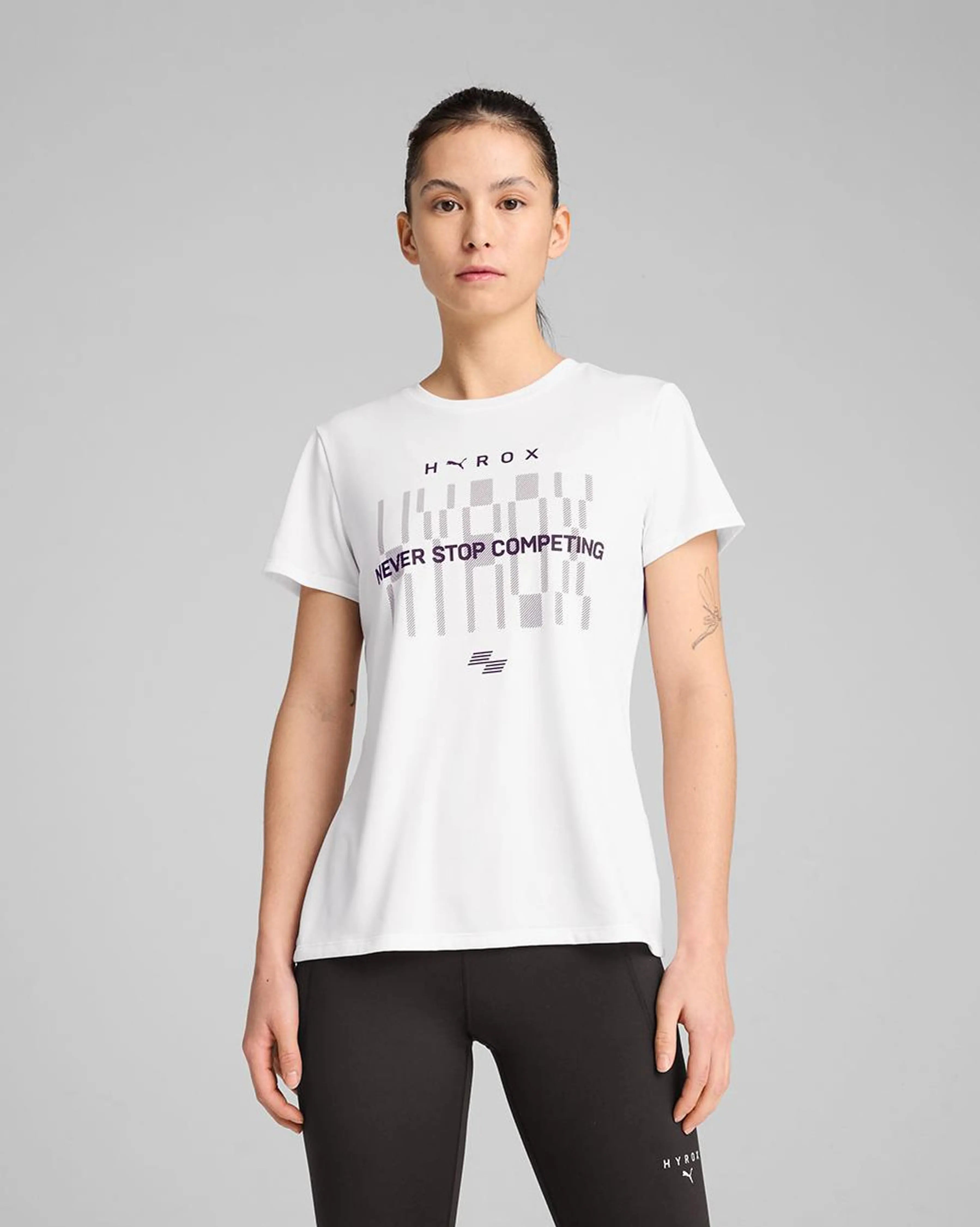 Womens Hyrox Graphic Short Sleeve T-Shirt