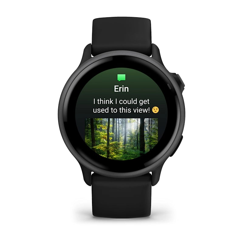 Vivoactive 6 Black With Black Silicon Band Smartwatch