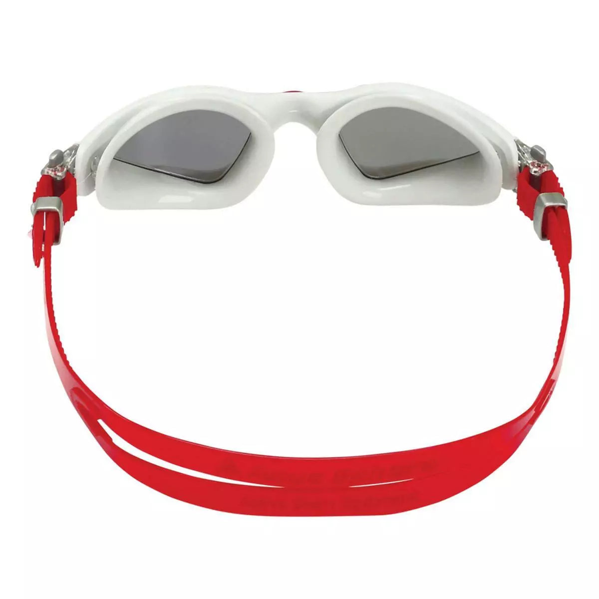 Kayenne Adult Grey Red Swim Goggles