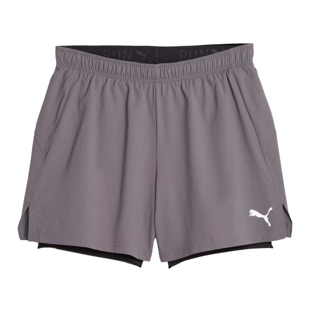 Mens Run Ultraweave 2 in 1 5 inch Short