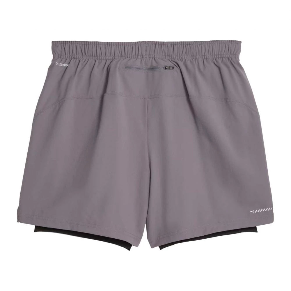 Mens Run Ultraweave 2 in 1 5 inch Short