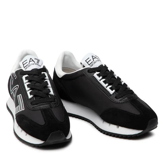 Mens Black&White Vintage Shoe