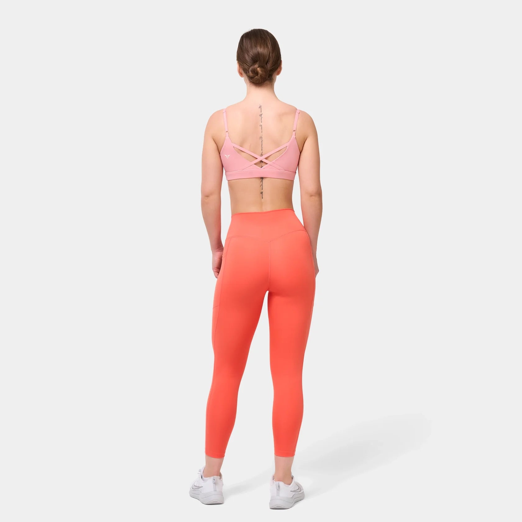 Womens Essential Anti Camel Toe High Waist 7/8 Tight