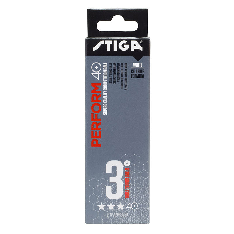 STIGA T.T BALLS PERFORM(1*3)- WHITE