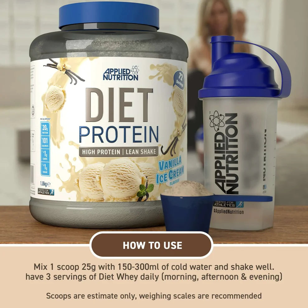 Diet Whey Protein Powder Salted Caramel 450 Grams