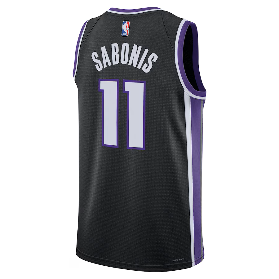 Mens Sacramento Kings Domantas Sabonis Icon Swingman Replica Jersey