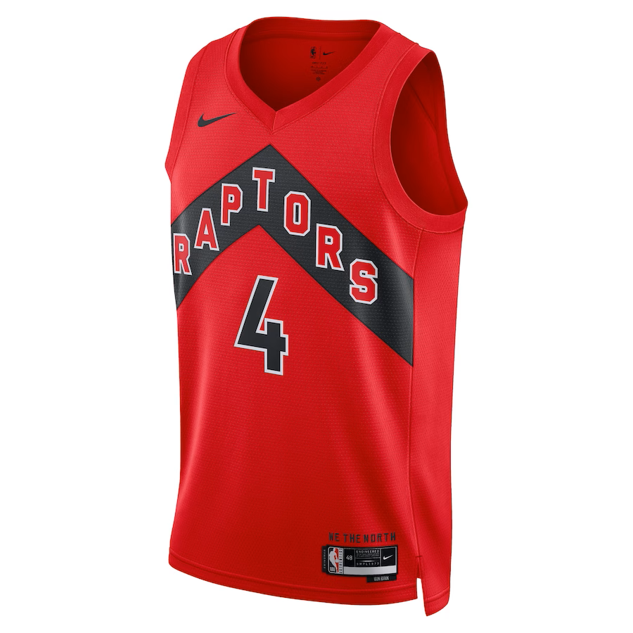 Mens Toronto Raptors Scottie Barnes Icon Swingman Replica Jersey