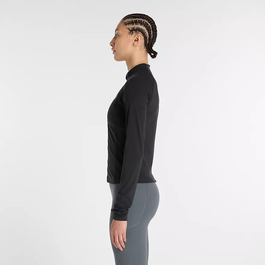 Womens Running Fitted Full Zip Jacket
