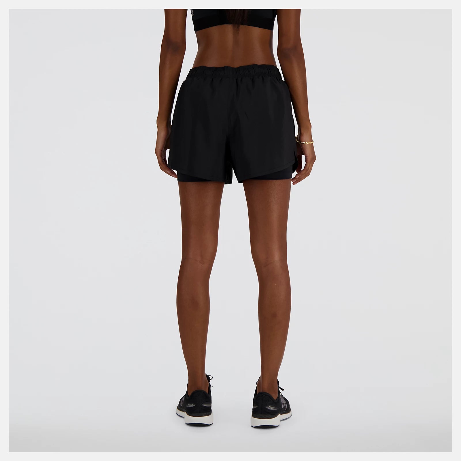 Womens Running 2 in 1 Sport Essential 3" Shorts